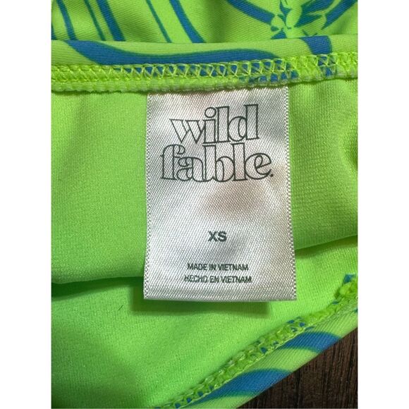 Wild Fable NWOT green bikini bottoms size XS - Picture 4 of 6